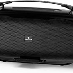 Amkette Boomer FX Pro Bluetooth Speaker with 30W Rich Sound, Dedicated Bass Boost Mode, 7 Hours Playback, Splash Proof, BT, AUX, USB, SD Card, Type-C Charging (Black)-picture-28