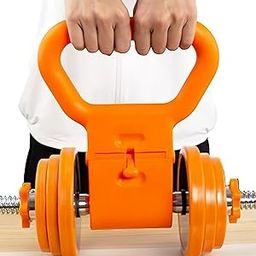 GRIPFORGE Kettle Grip - Adjustable Premium Handle for Comfortable Exercise, Ideal for Men and Women, Perfect for Outdoor Strength Training, Travel Workouts, Gym Use, for Dumbbells and Rods-picture-24