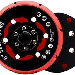 MERISHOPP Sander Pad Replace Accessories Convenient Hook and Loop for Woodworkings Auto 6 Inch|Home & Garden-image-32