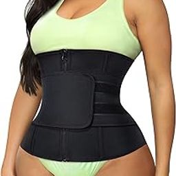 Women Waist Trainer Cincher Belt Tummy Control Sweat Girdle Workout Slim Belly Band for Weight Loss-picture-38