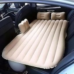 Car Inflatable Bed with Pump & 2 Air Pillow|Quick Inflatable Back Seat Bed|Car Inflatable Mattress|Car Bed Mattress|Car Bed for Kids,Travel,Trip,Camping,Picnic,Pool & Beach|Universal Fit (Multi 6)-image-52