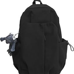 Couple Schoolbags | Large Capacity Backpack for Junior School Boys & College Girls | Simple & Fashionable-image-32
