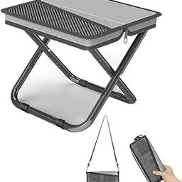 VEDHAK Handbag Folding Stool, Zipper Bag Foldable Camping Chairs, Picnic Lightweight Folding Stool, Stability & Comfort Portable Camp Chairs for Beach, Backpacking.-image-54