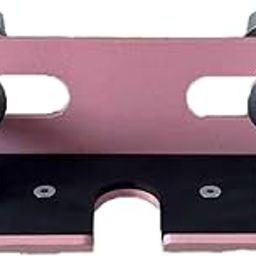 CALANDIS™ Triple Barbell Holder For Squat Rack Metal Home Gym Accessory Gym Bar Hanger Pink | Weight Storage | Strength Training | Fitness Running & Yoga-image-70