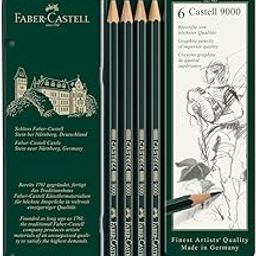 Faber-Castell Castell 9000 Pencil Set - Pack of 6-picture-26