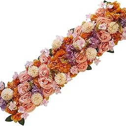 ATORSE Arch Flower Panel Romantic Decorative DIY Background for Wedding Event Party Orange|Home & Garden|Wedding Supplies|Venue Decorations-image-24