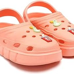 Women's Clogs | Comfortable, Lightweight and Slip-Resistant Footwear | Ideal for Casual and Outdoor Wear | Colour Green | Size 4-33