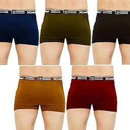 Men's Soft Cotton Premium Polo OE Pocket Trunks (Multicolor_Medium, Set of 5) (Medium, 5)-image-19