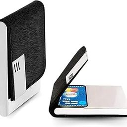 OFIXO Premium Metal (1101) Stylish Executive Credit/Debit/ATM/ID/Visiting Super Sleek, Sturdy || 6 Card Holder 9.5cm X 6.7cm X 1.3cm|| for Men's & Women's-54
