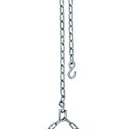 Rioff Chin up bar pull up bar at home with chain, Heavy Chain Rod, Extremely Durable (Multicolor) (6FT) Increase Height-picture-12