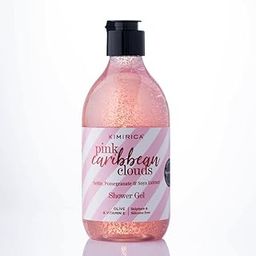Kimirica Pink Caribbean Clouds Sulphate Free Shower Gel with the goodness of Red Apple & Calabrian Bergamot | 100% Vegan, Silicone Free Bodywash for all-skin types, 300ml-40