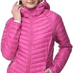 Women Nylon & Net Nylon Casual Standard Length Regular Jacket (Rose Violet)-picture-20
