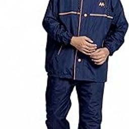 Tiger Back Pleat Taping Rainsuit for Men Comfortable Waterproof Full Raincoat with Enhanced Mobility-picture-15