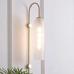 Sizzling Lights Smokey Long Glass Wall Light Modern Copper Metal for Living Room, Bedroom, Dining Area, Café, Bar, Restaurant & Home Décor-picture-29