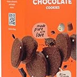 Ancient Roots Chocolate Cookies - 150g / Biscuits (16-18 Pcs) / for Healthy Delicious Snacks/Best Paired with Tea & Coffee/No Wheat, No Maida, No Sugar, No Palm Oil /100% Butter & Jaggery Cookies-image-18