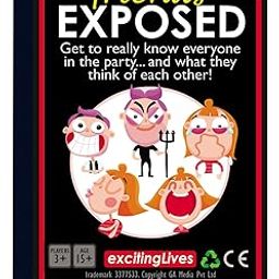 exciting Lives - Friends Exposed Party Card Game for Adults and Teens Set of 50 - Gift for Anniversary, Birthday, Party, Friends Gathering for Fun-image-22