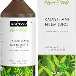 Kapiva Neem Juice | Made with Rajasthani Neem | Helps Boost Immunity and Fight Infections (1L)-29