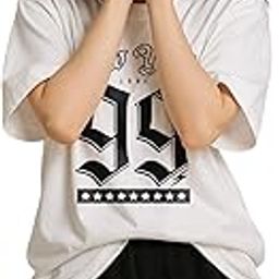 Women's Cotton Sleepwear Set with Oversized T-Shirt and Shorts | Comfortable Nightwear Lower Tshirt for Women-image-133
