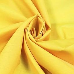 Kashvi Luck Plain 100% Pure Cotton 45" Width, Light Weight Cotton Fabric for Dresses, Tops, Blouses, Jackets, Crafting | Yellow, 2mtr-picture-12