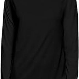 Women's Regular Fit Premium Plain 100% Cotton Round Neck Full Sleeves Multicolour Pootlu T-Shirt, Casual Plain Pootlu T-Shirt-image-33