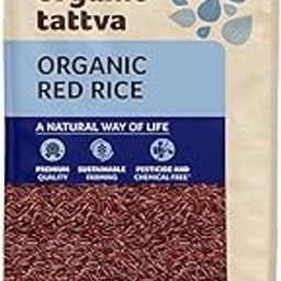 Organic Tattva - Organic Red Rice 1 KG | Rich Source of Iron, Vitamins and Antioxidants | Certified Organic, Gluten Free and No Additives-5