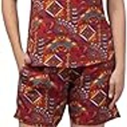 Women's Cotton Printed co-ord Set Sleeveless top & Shorts for Summer Stylish Ethnic Loungewear Nightwear Set with Pockets for Daily Comfort-image-27