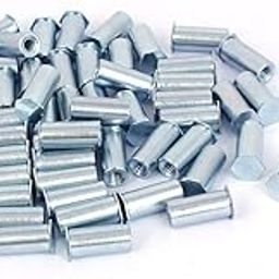 3NH® M4x16mm Hex Head Full Thread Carbon Steel Zinc Plated Self Clinching Standoff Silver Tone 50pcs-image-38