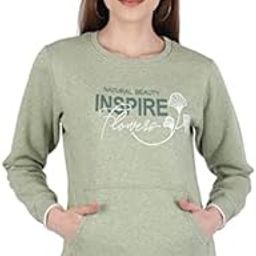 Women Green Cotton Blend Printed Sweatshirt 221049693-1-picture-38