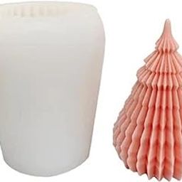 RKPM HOMES Christmas Tree Candle Mold I 3D Fondant Silicone Origami Pattern Tree Scented Wax Mould I Succulent Molds | Handmade Candles Making | for Mousse Dessert Soap Cake DIY Decorating-image-17