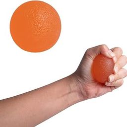 Healthtrek Strеss Gel Ball Squeeze Exercise Stress Balls, Gel Hand Balls for Arthritis Hand,Finger,Grip Strengthening and Stress Relief (Orange)-29
