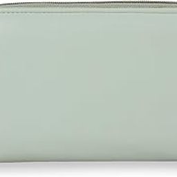 Zoey Pastel Green Zipper Wallet for Women and Girls | Stylish Vegan Leather Zip Purse for Ladies | Upto 8 Card Slots | Coin Pocket-27