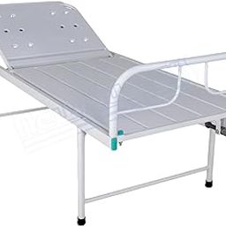 MEDSFAB Medical Hospital Bed, Adjustable Patient Bed with Rails, White-10