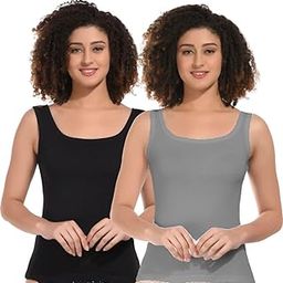 Stylish Womens Cotton Blend Regular Fit Camisole | Inner for Women & Girls (S,White, Pack of 1)-image-84