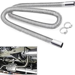 COLOR TREE 2M 2.5CM Universal Stainless Steel Exhaust Pipe Parking Air Heater Fuel Tank Diesel Gas Vent Hose Length for Car Truck-image-54