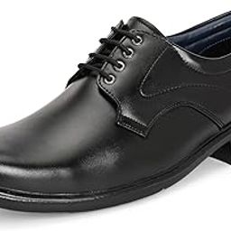 Lace-up Men's Formal Shoe | Stylish with Soft Cushioned Insole | Trendy Lace-Up Design | Durable with Anti-Skid Sole | Perfect for Formal Wear (9269)-image-14