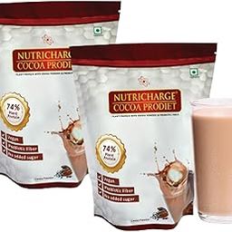 Nutricharge Cocoa Prodiet Maintains and retains muscles (Pack Of 2)-picture-1
