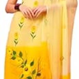 Womens Cotton Brush Paint Straight Tie-up detail Kurta Pant Dupatta Set-image-3