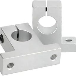 MMTool PRODUCTS Linear Rail Shaft Support, Linear Rail Shaft Guide Support, Shaft Support, Shaft End Support, Rod Support, PACK OF 2 (25MM, 2)-8