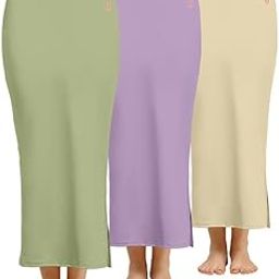 Women Saree Shapewear Petticoat for Women, Cotton Blended,Petticoat,Skirts for Women,Shape Wear Dress for Saree Shaper(Combo-Pack-P02)-image-34