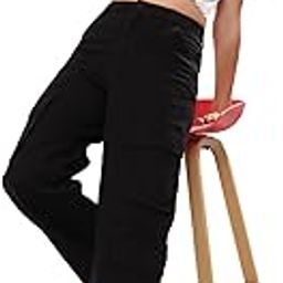 Color Black Cargo Jeans for Women || Baggy Jeans for Women || Cargo Pants for Women-image-3