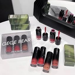 Gege Bear Velvet Lips And Cheeks Two-Purpose | 2-in-1 Lip & Cheek Tint for Women & Girls | Soft & Smooth Texture | Long-Lasting, Moisturizing, Lightweight | Modern Nude and Pink Semi-Matte Shades | Ideal for Lip Care & Natural Blush Look (Set-A, 2.5g)-image-16