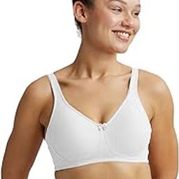 ES13 Plus Size Bra | Wirefree | Non Padded | Full Coverage |Side Panel Support | Super Combed Cotton Elastane Fabric-picture-1