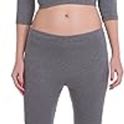 Womens Winter Wear U-Neck Sleeveless Top and Pyjama Set (Pack of 1, Dark Grey) (SW0573-L)-picture-0