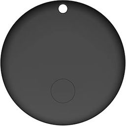 Finder for iPhone AirTag Smart Tag Air Tracker Item Finders for Apple Find My (iOS only), Track Key, Wallet, Luggage, Bluetooth Bags, Luggage, Pets & Backpack 1pc (Black) (Air Tag- Round)-27