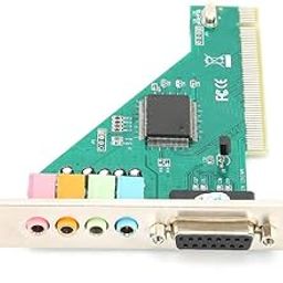 Vbestlife CMI8738 PCI Sound Card, PCI Sound Card Channel 4.1 for Computer Desktop Internal Audio Karte Stereo Surround-12