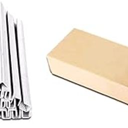 WELLVEUS 4000pcs/Box U Type Clips for Manual Aluminium U-Shape Sausage Clipper Clipping Machine Supermarket Tying Machine（14*11.5*2mm）-image-30