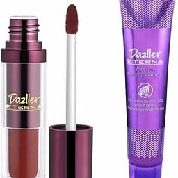 Dazller Eterna Long Stay Lip Colour, 4g, LC121 - Rembrandt - Waterproof, Matte, Ultra-Intense Pigments, Skin-Nourishing Extracts-image-8