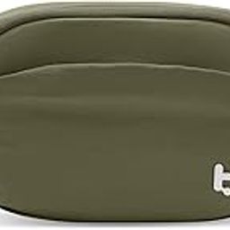 Belt Bag with RFID Blocking, 1.5L Cross Body Fanny Pack, Waist Bags with Adjustable Strap for Travel, Daily Use, Green, Green, Fasion-image-82