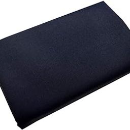 Men's Poly-Viscose Unstitched Trouser Fabric (Navy Blue; Free Size)-picture-5