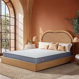 duroflex LiveIn 2 in 1 Reversible Soft & Firm Sides, Queen Bed, Roll Pack Foam Mattress, 5 Inch Bed Mattress Queen Size (78X60X5)-image-22
